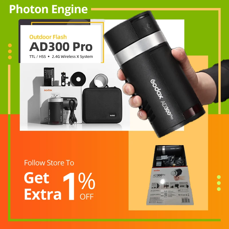 Вспышка Godox AD300Pro TTL 2.4G 1/8000 HSS 300Ws для наружной съемки с аккумулятором для Canon, Nikon, Sony, Fuji, Olympus, Pentax
Вспышка Godox AD300Pro TTL 2.4G 1/8000 HSS 300Ws для наружной съемки с аккумулятором для Canon, Nikon, Sony, Fuji, Olympus, Pentax