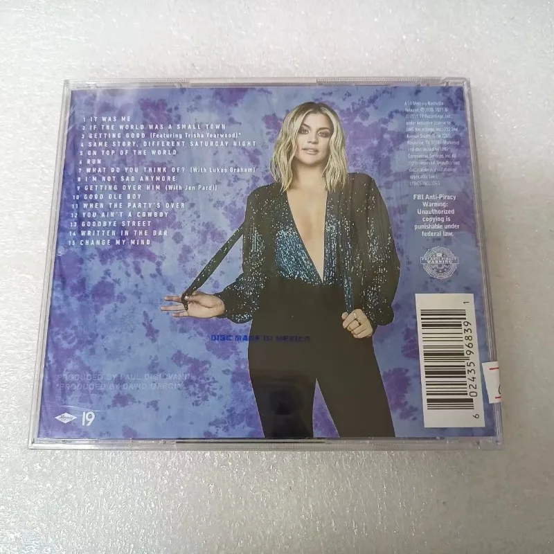Lauren Alaina Pop Music CD Album Walkman Car Record Gift Box Party Music Collectible Car Stereo Gift For Music Lovers
Lauren Alaina Pop Music CD Album Walkman Car Record Gift Box Party Music Collectible Car Stereo Gift For Music Lovers