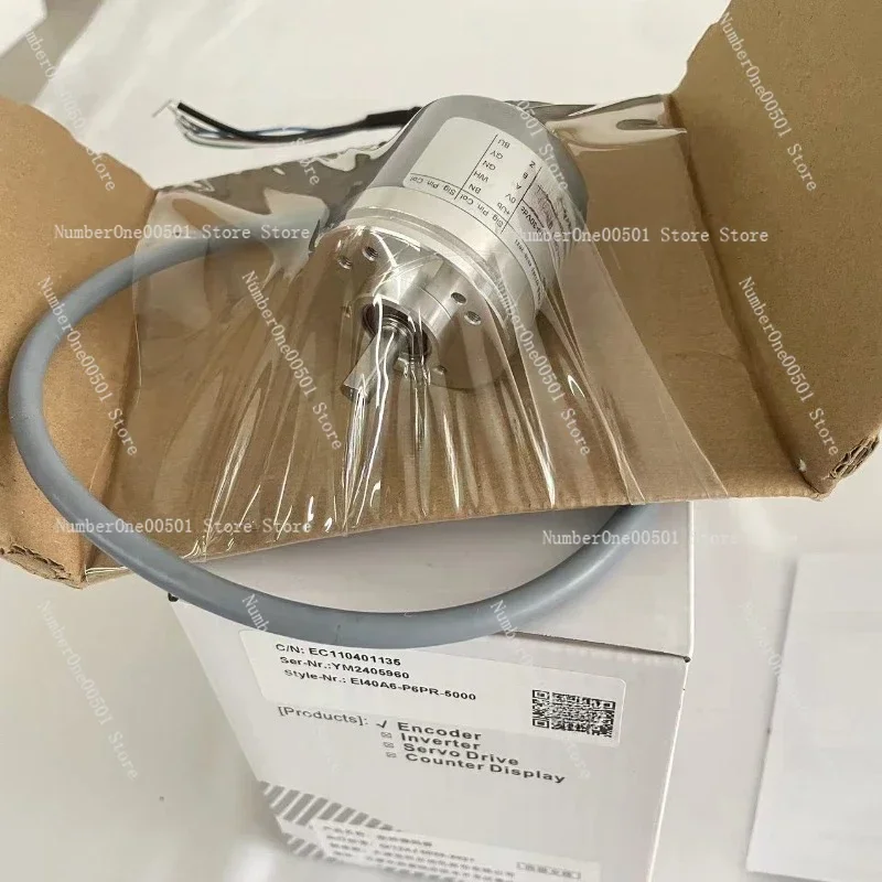 EI40A6-P6PR-2500 2000 1000P R Incremental Encoder Industrial Detection Sensing Accessory
EI40A6-P6PR-2500 2000 1000P R Incremental Encoder Industrial Detection Sensing Accessory