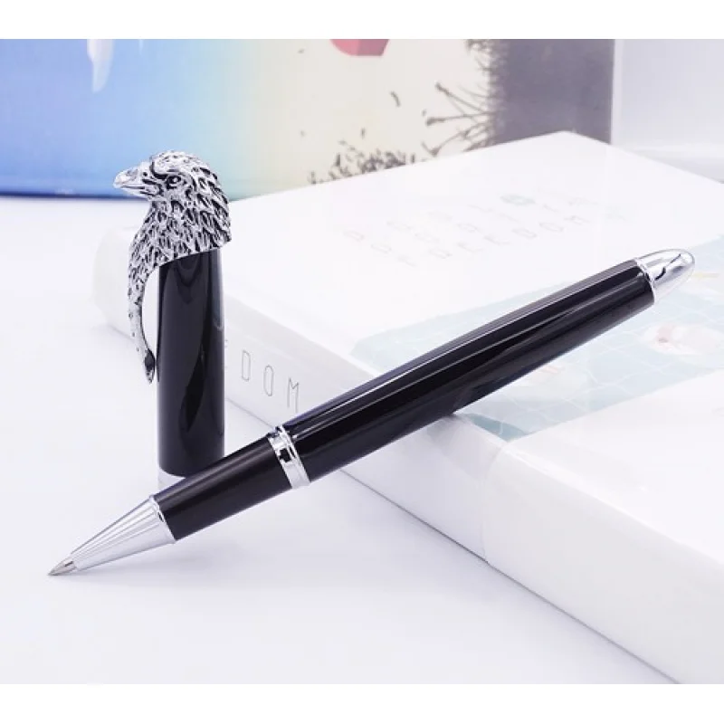 A+ Fuliwen Owl Rollerball Pen Eagle Head Clip ,Unique Black Collection Gift Pen
A+ Fuliwen Owl Rollerball Pen Eagle Head Clip ,Unique Black Collection Gift Pen