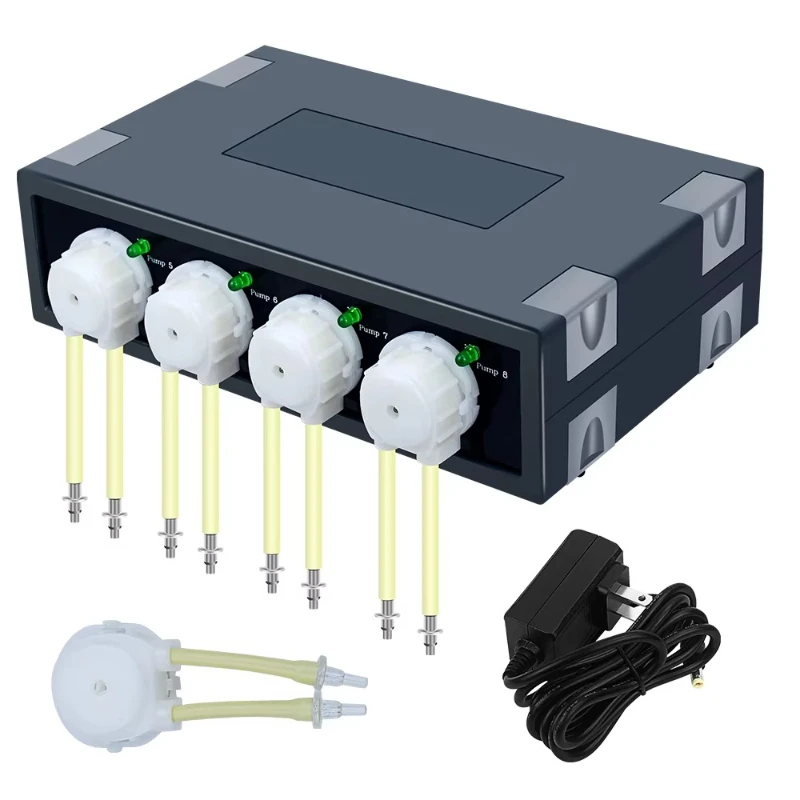 Marine Reef Automatic Peristaltic Quantitative Feeder Titration Feeder Programmable Metering Pump
Marine Reef Automatic Peristaltic Quantitative Feeder Titration Feeder Programmable Metering Pump