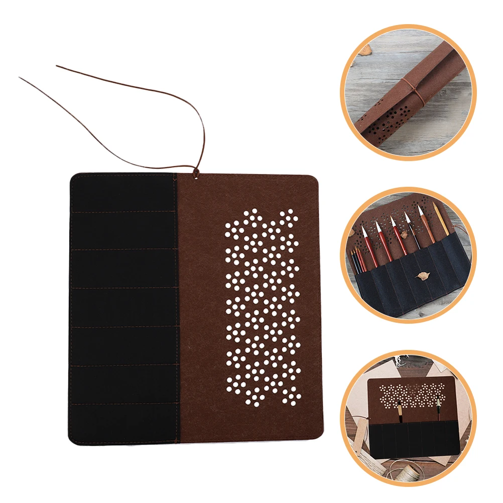 Felt Pen Pouch Multifunctional Stationery Storage Bag Calligraphy Brush Holder Portable Protective Pen Case For Adults Girls
Felt Pen Pouch Multifunctional Stationery Storage Bag Calligraphy Brush Holder Portable Protective Pen Case For Adults Girls