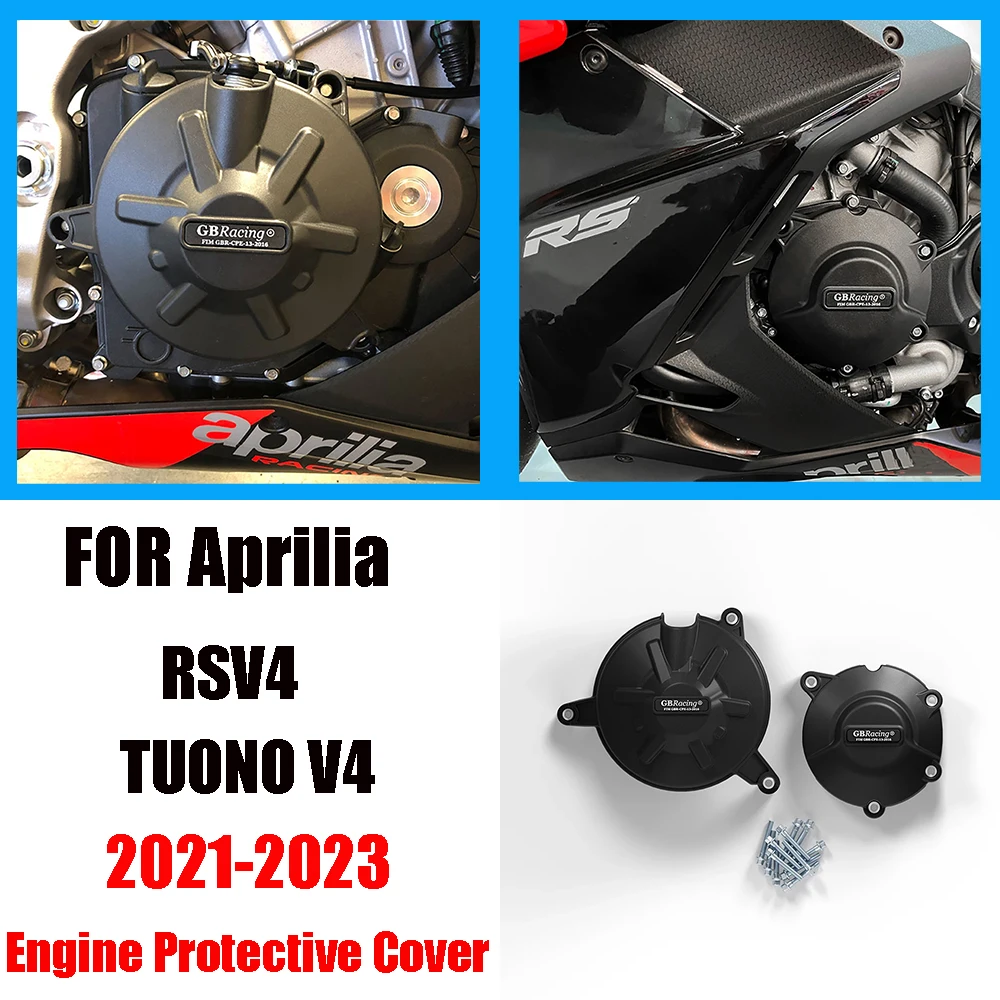 For Aprilia RSV4 TUONO V4 2021-2025 Motorcycle Engine Cover Clutch Cover Protection Set Accessories
For Aprilia RSV4 TUONO V4 2021-2025 Motorcycle Engine Cover Clutch Cover Protection Set Accessories