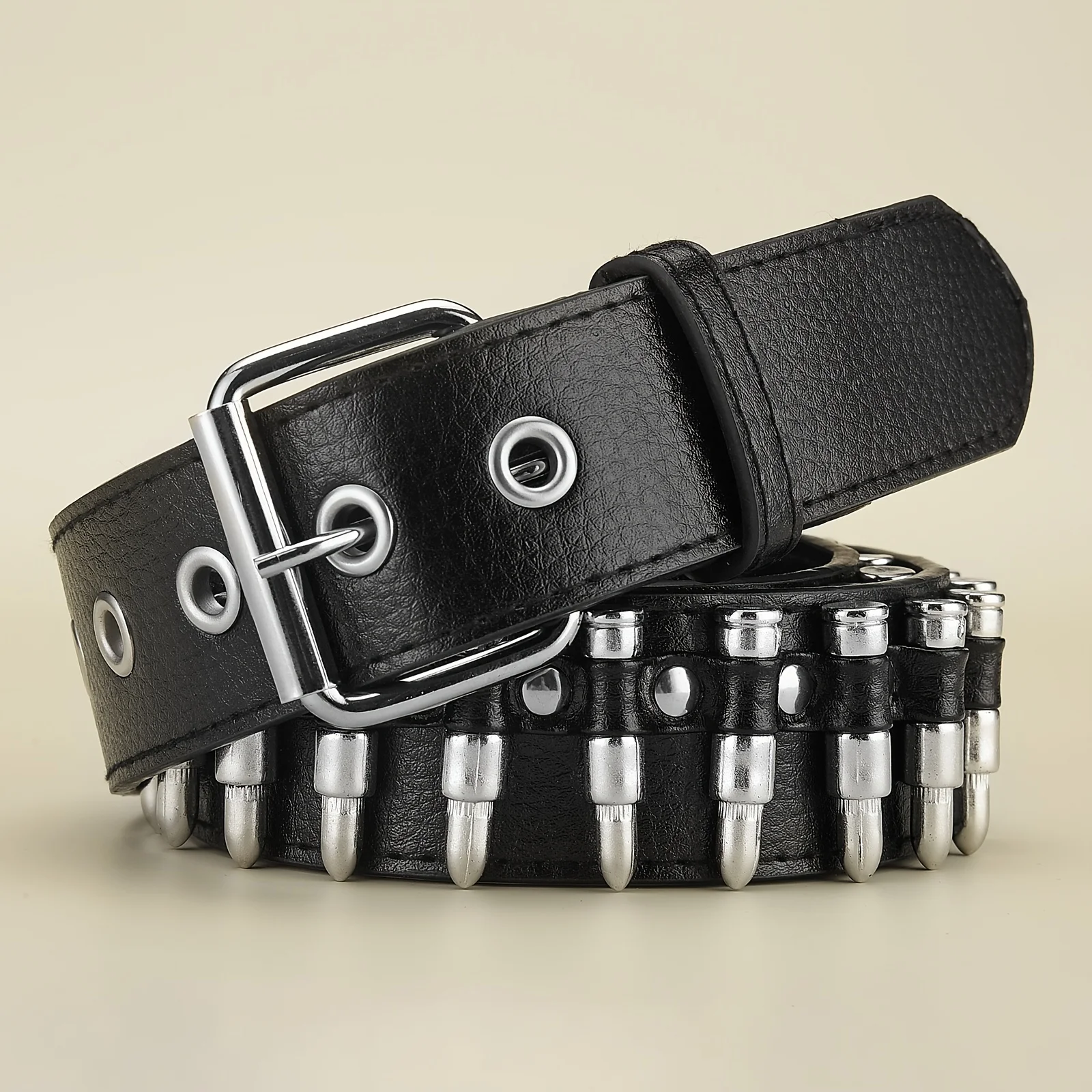 Stylish Unisex Punk Rivet Belt - Fashion PU Leather Unisex Punk Rivet Belt - Trendy Street Wear Accessory for Men & Women
Stylish Unisex Punk Rivet Belt - Fashion PU Leather Unisex Punk Rivet Belt - Trendy Street Wear Accessory for Men & Women