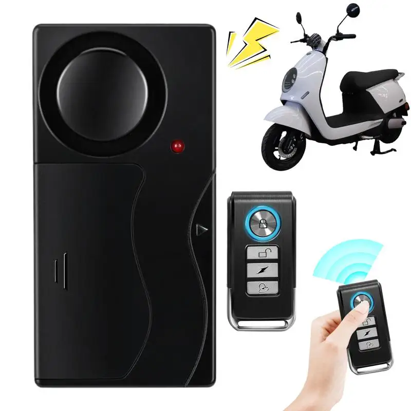 Wireless Vibration Motorcycle Alarm Anti-Theft Alarm 110dB Loud Car Door Window Security Alarm System With 1 Remote Control
Wireless Vibration Motorcycle Alarm Anti-Theft Alarm 110dB Loud Car Door Window Security Alarm System With 1 Remote Control