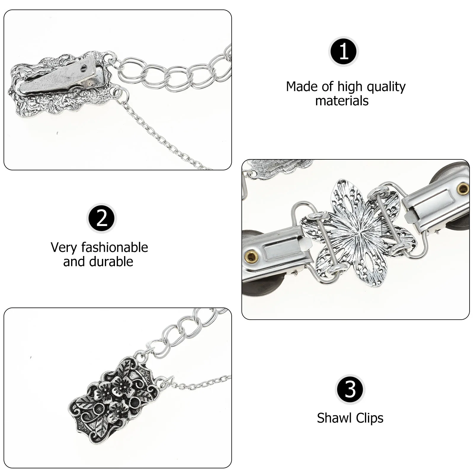 6pcs Duckbill Women Clothing Scarf Fasteners Shawl Clamp Sweater Tighten Women Clothes Clips Rhinestone Brooch Clips
6pcs Duckbill Women Clothing Scarf Fasteners Shawl Clamp Sweater Tighten Women Clothes Clips Rhinestone Brooch Clips