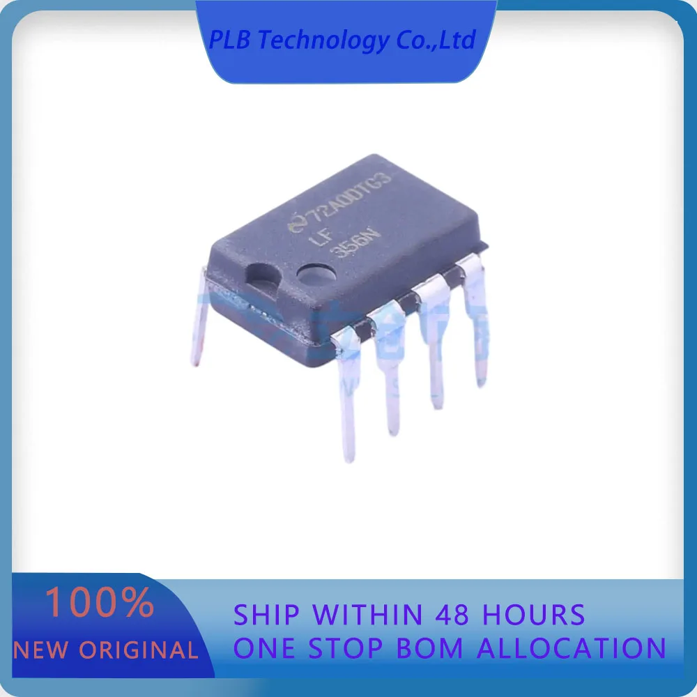 10PCS/LOT LF356N/NOPB LF356 3mV 30pA 5MHz 12V/us 1.0 DIP-8 FET Input Amplifiers Original Stock
10PCS/LOT LF356N/NOPB LF356 3mV 30pA 5MHz 12V/us 1.0 DIP-8 FET Input Amplifiers Original Stock