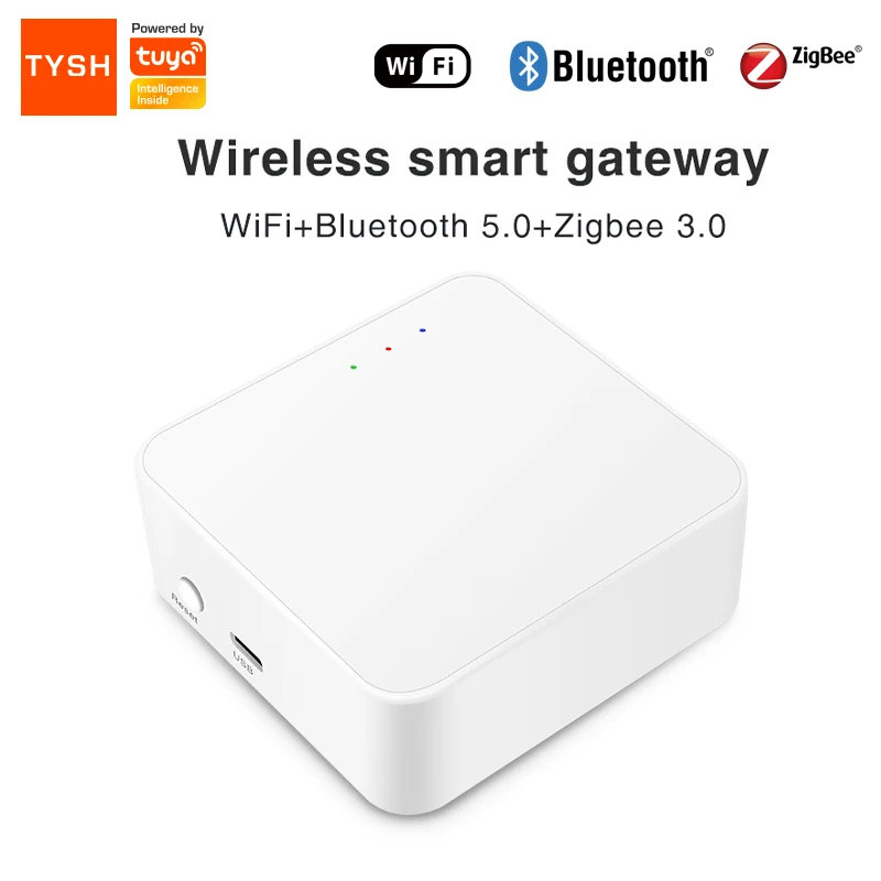 TYSH Tuya Smart Gateway Hub Multi-Model Smart Home Bridge WiFi Bluetooth ZigBee APP Wireless Remote Control Alexa Google
TYSH Tuya Smart Gateway Hub Multi-Model Smart Home Bridge WiFi Bluetooth ZigBee APP Wireless Remote Control Alexa Google