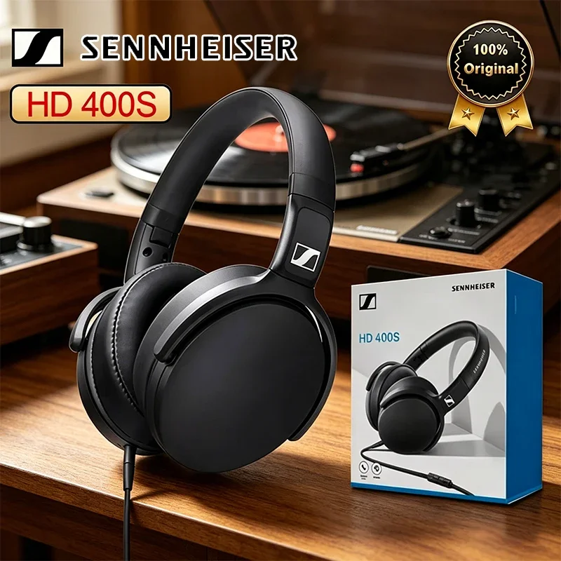 Наушники Sennheiser HD 400S с шумоподавлением, стереозвуком, складные, для спорта, для мобильных устройств, с глубокими басами
Наушники Sennheiser HD 400S с шумоподавлением, стереозвуком, складные, для спорта, для мобильных устройств, с глубокими басами