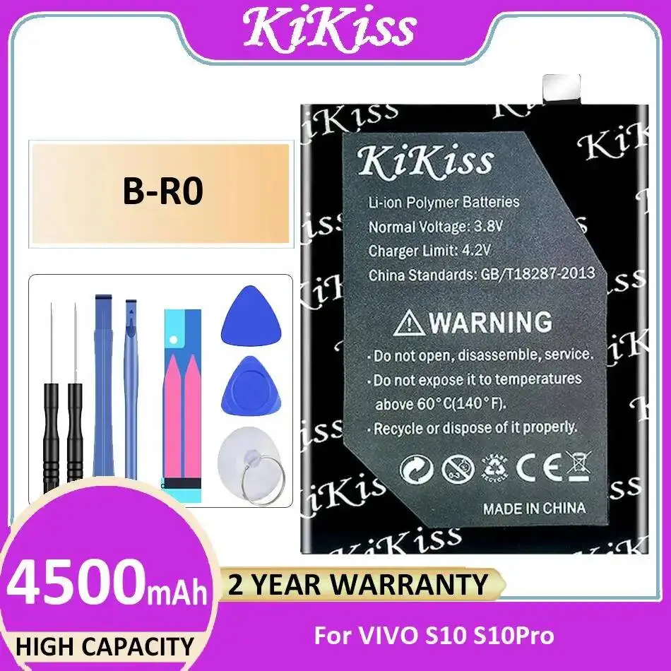 Прочный аккумулятор мобильного телефона B-R0 для Vivo S10 S10pro 4500 мАч
Прочный аккумулятор мобильного телефона B-R0 для Vivo S10 S10pro 4500 мАч