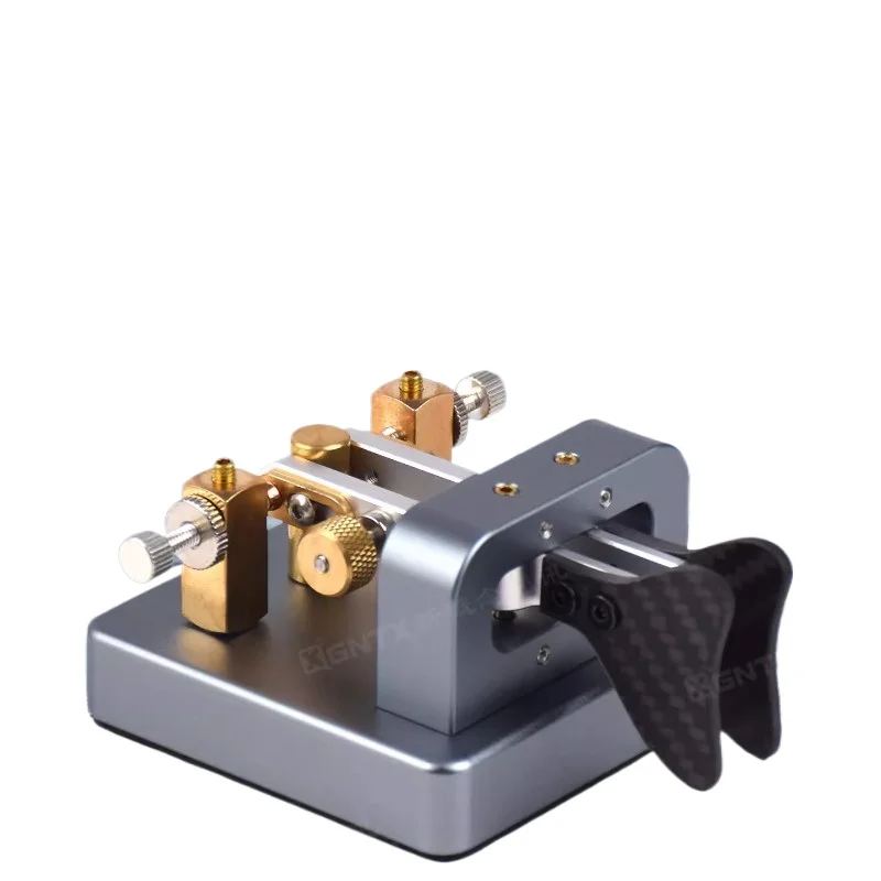Shortwave Wireless Automatic Key, Morse Code Radio Transmitter Key Aluminum Alloy Base
Shortwave Wireless Automatic Key, Morse Code Radio Transmitter Key Aluminum Alloy Base
