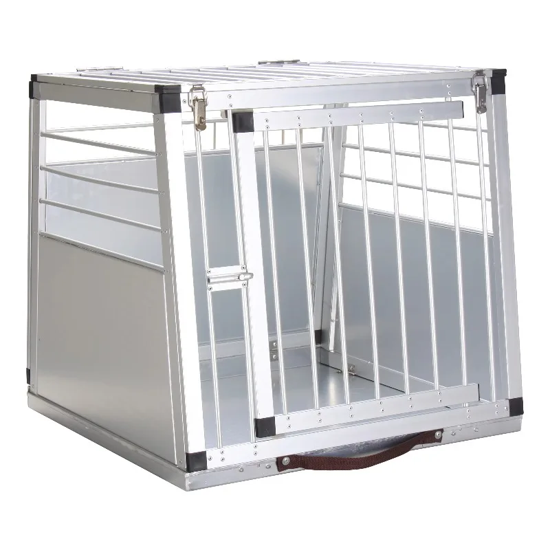 Portable Aluminium Dog Cage Pet Carrier Kennel for Transport and Car Boarding Convenient Portable Facility
Portable Aluminium Dog Cage Pet Carrier Kennel for Transport and Car Boarding Convenient Portable Facility