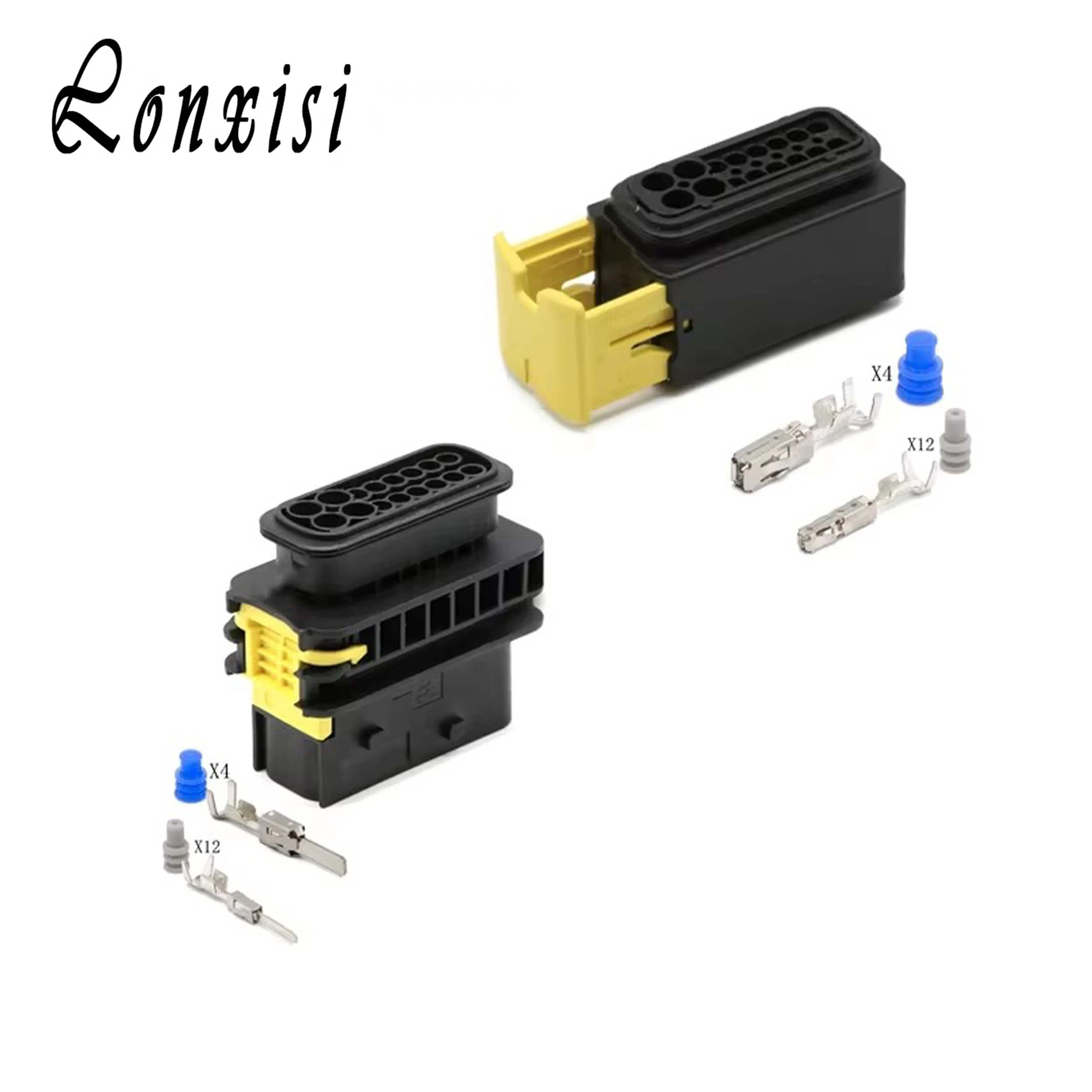 1/2/5/10 Sets 16 Pin HDSCS New Energy Sealed Auto Waterproof Connectors Fortruck Wire Harness Include The Terminals 1-1564528-1
1/2/5/10 Sets 16 Pin HDSCS New Energy Sealed Auto Waterproof Connectors Fortruck Wire Harness Include The Terminals 1-1564528-1