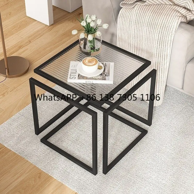 Coffee table Nordic light luxury living room ins creative sofa home simple rental room glass advanced square
Coffee table Nordic light luxury living room ins creative sofa home simple rental room glass advanced square