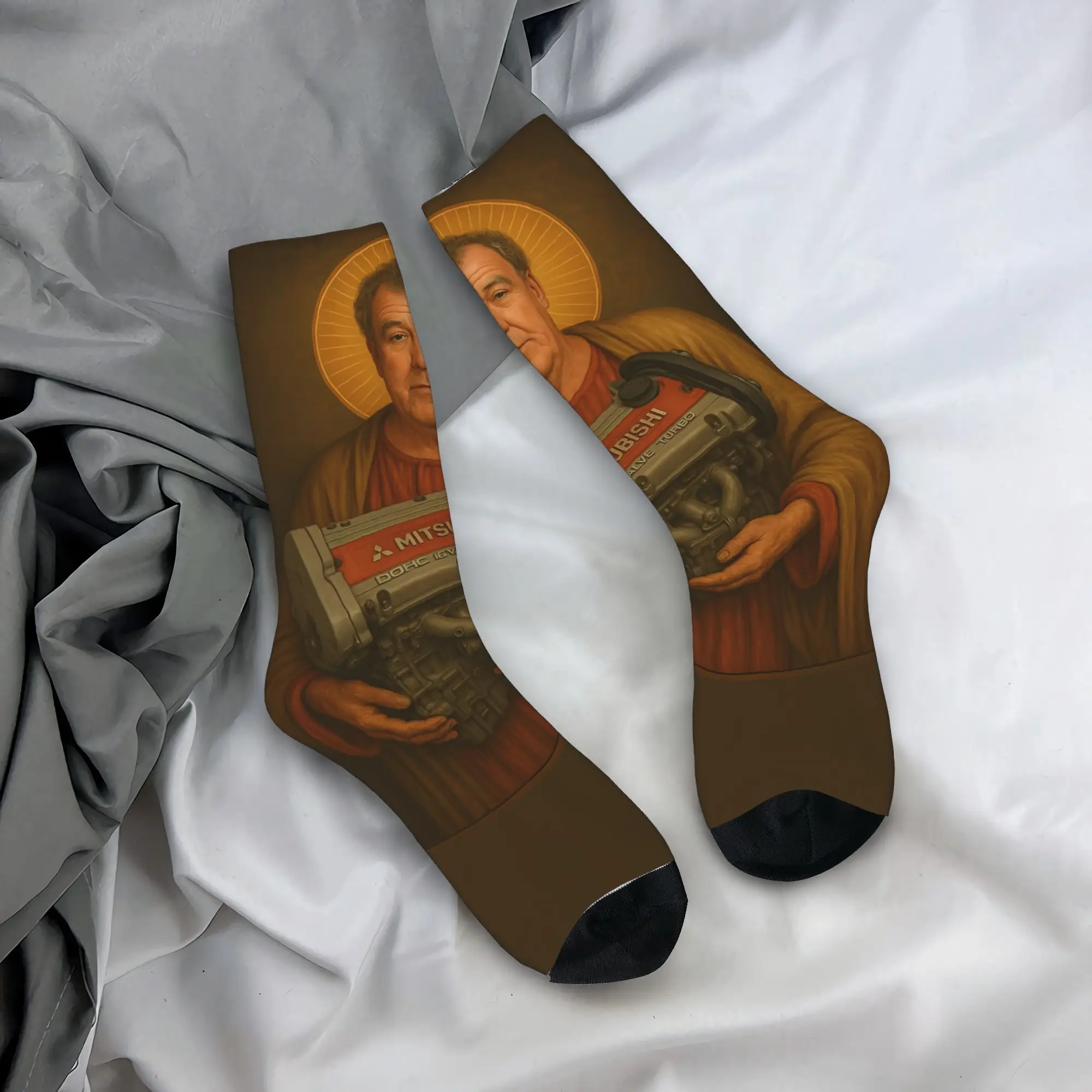 Jeremy Clarkson Protect Us From Electric Motors Socks Retro Stockings Autumn Non Slip Adults Men Socks Soft Skateboard Socks
Jeremy Clarkson Protect Us From Electric Motors Socks Retro Stockings Autumn Non Slip Adults Men Socks Soft Skateboard Socks