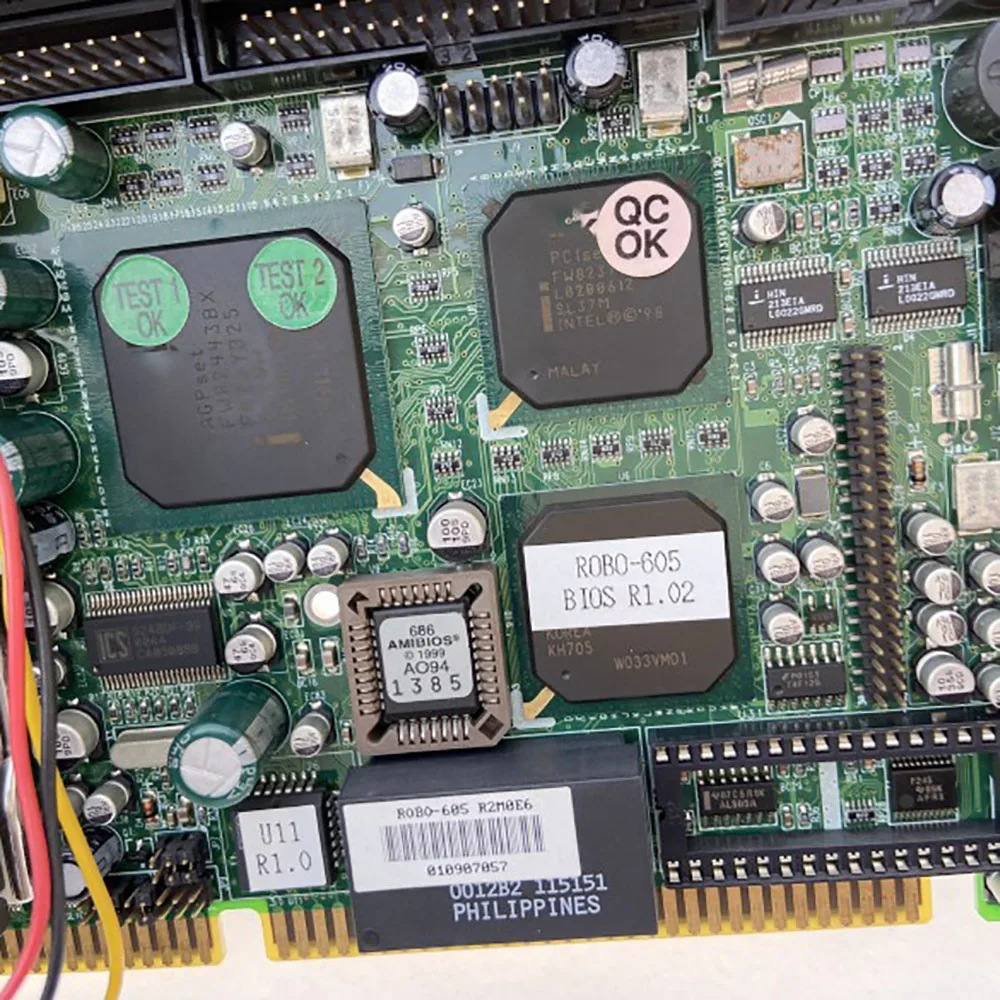 Original Industrial control computer equipment motherboard ROBO-605 R1.02
Original Industrial control computer equipment motherboard ROBO-605 R1.02