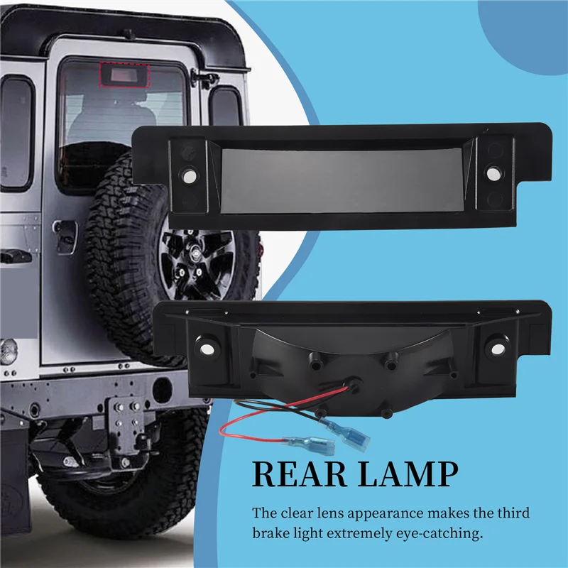 AU28-тродный стоп-сигнал, подходящий для Land Rover Discovery Defender 90/110, светодиодный 3-й стоп-сигнал с высоким креплением, стоп-сигнал XFK 100290
AU28-тродный стоп-сигнал, подходящий для Land Rover Discovery Defender 90/110, светодиодный 3-й стоп-сигнал с высоким креплением, стоп-сигнал XFK 100290