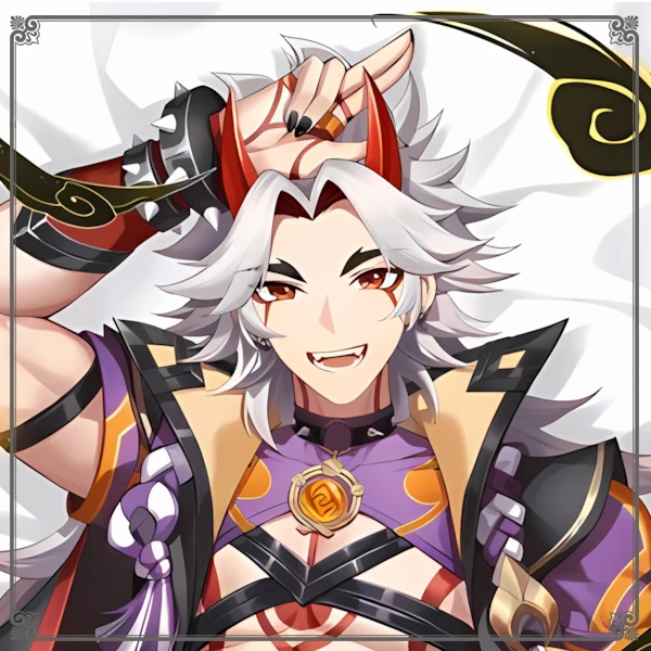 Genshin Impact Arataki Itto Dakimakura – Taie D'oreiller À Charnière, Cosplay Japonais Otaku, Housse Coussin De Noël GAME
Genshin Impact Arataki Itto Dakimakura – Taie D'oreiller À Charnière, Cosplay Japonais Otaku, Housse Coussin De Noël GAME