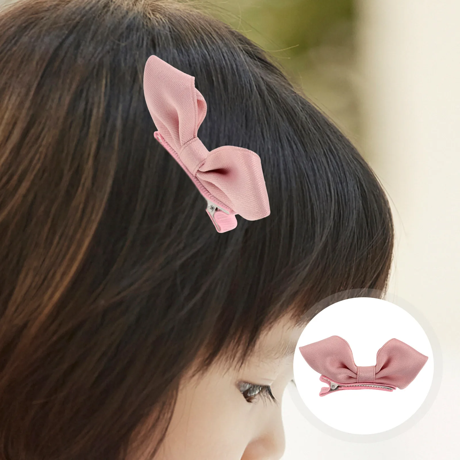 2pcs Pink Bow Clips Cute 3D Bowknot Barrettes Toddler Baby Hair Accessories Summer Halloween Decor Lightweight Fabric Hair Clips
2pcs Pink Bow Clips Cute 3D Bowknot Barrettes Toddler Baby Hair Accessories Summer Halloween Decor Lightweight Fabric Hair Clips