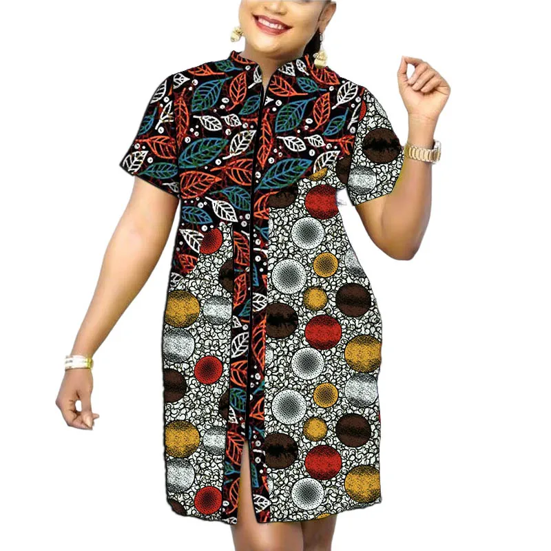 Африканское модное платье с воротником-стойкой в стиле пэчворк, оригинальный дизайн, женский наряд на заказ, женская летняя одежда с красочным принтом
Африканское модное платье с воротником-стойкой в стиле пэчворк, оригинальный дизайн, женский наряд на заказ, женская летняя одежда с красочным принтом