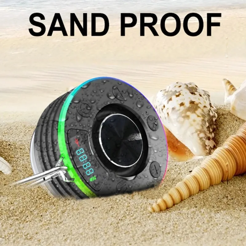 New Shower Speaker Bluetooth-Compatible 5.3 Waterproof Speaker Portable Wireless Speaker FM Radio with Suction Cup for Pool
New Shower Speaker Bluetooth-Compatible 5.3 Waterproof Speaker Portable Wireless Speaker FM Radio with Suction Cup for Pool