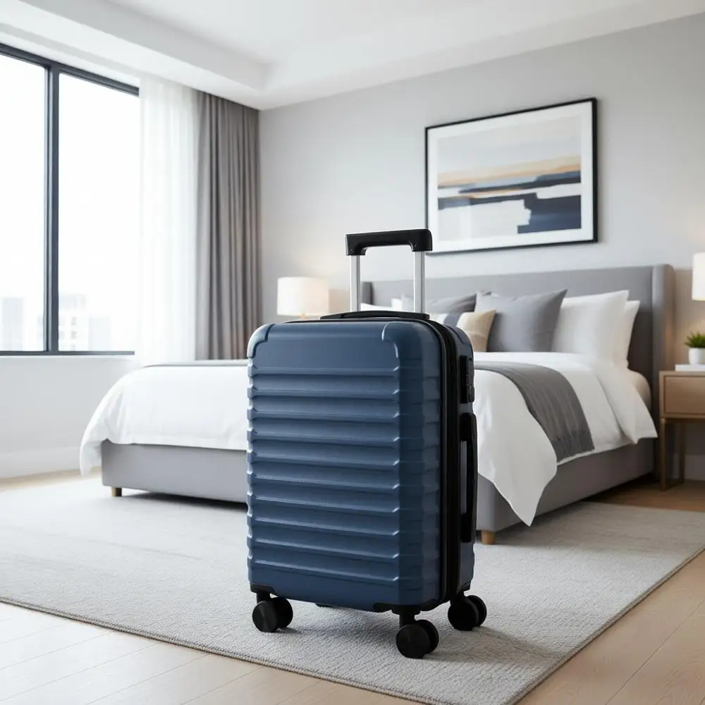 Расширяемый чемодан на колесиках с жестким корпусом и замком TSA, королевский синий
Расширяемый чемодан на колесиках с жестким корпусом и замком TSA, королевский синий