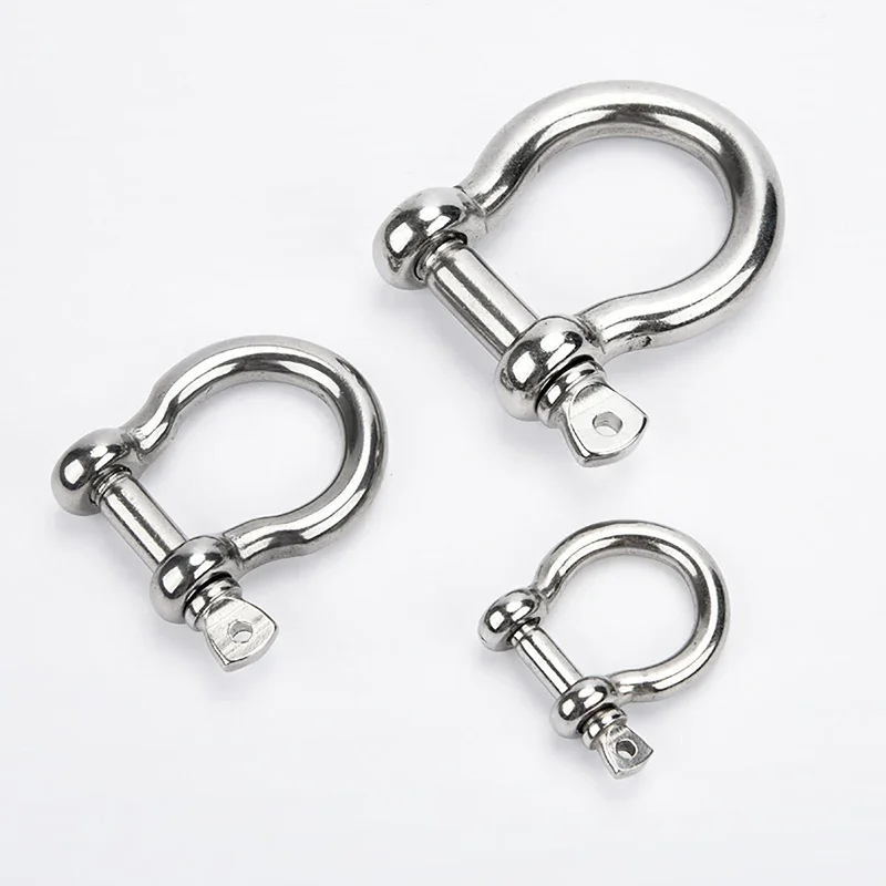 1pcs Bow Shackles A2 Stainless Steel Shackle Lifting Towing M4 M5 M6 M8 M10 M12 M14 M16 M18 M20 M22 M25
1pcs Bow Shackles A2 Stainless Steel Shackle Lifting Towing M4 M5 M6 M8 M10 M12 M14 M16 M18 M20 M22 M25