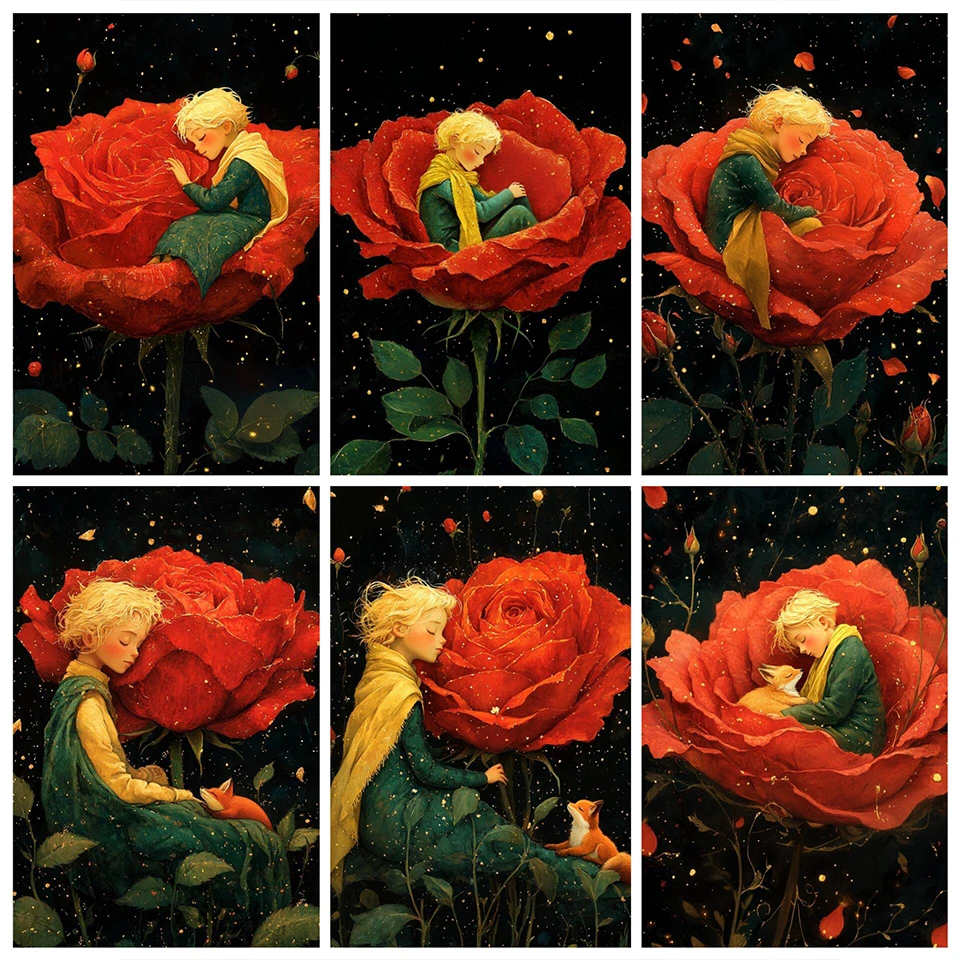 Little Prince Diamond Painting Art Cross Stitch Kit Mosaic Embroidery Wall Decoration 5D DIY Element Crafts Sale Adult Hobby
Little Prince Diamond Painting Art Cross Stitch Kit Mosaic Embroidery Wall Decoration 5D DIY Element Crafts Sale Adult Hobby