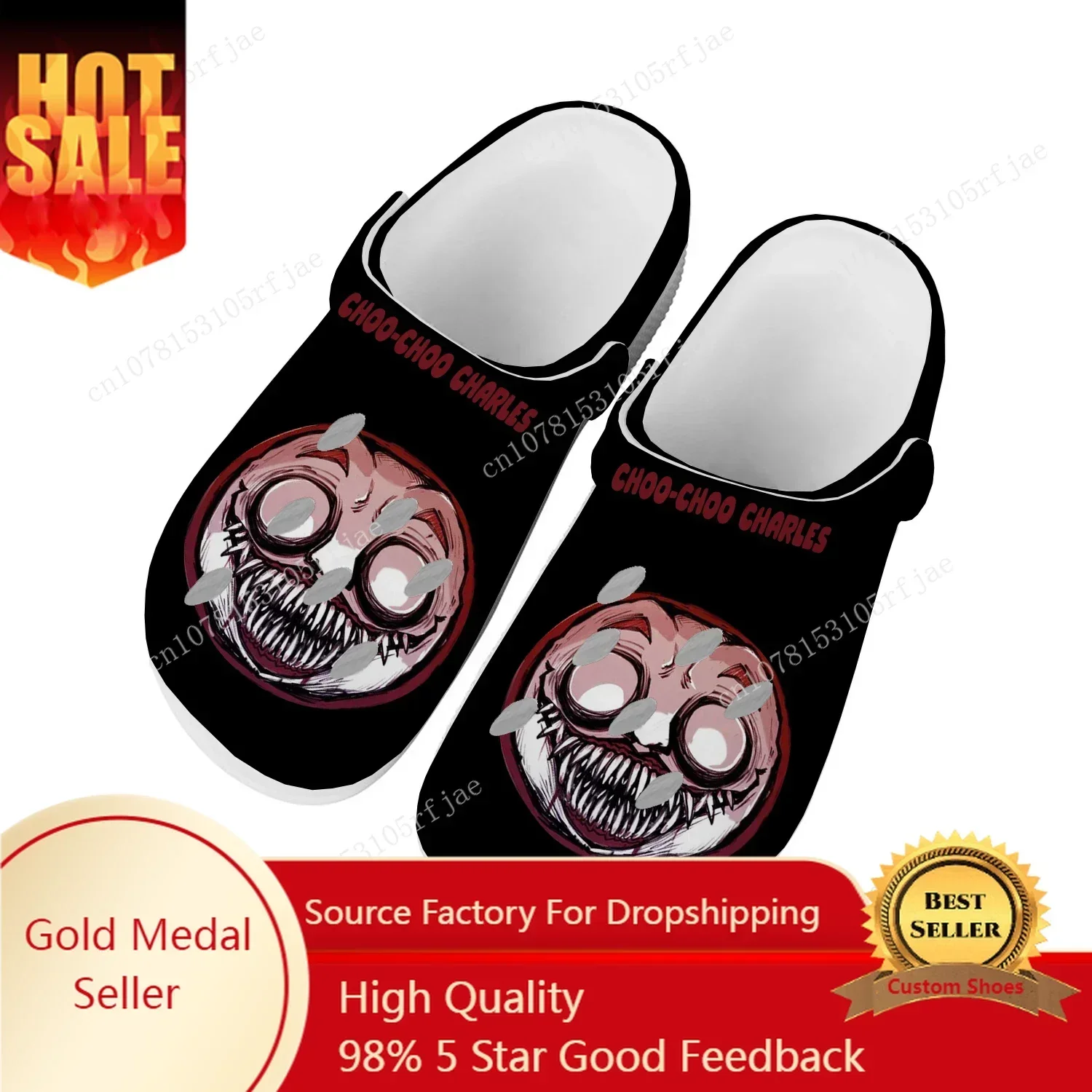 Choo Choo Charles Home Clogs Cartoon Game Mens Womens Youth Boy Girl Sandals Shoes Garden Custom Made Shoes Beach Hole Slippers
Choo Choo Charles Home Clogs Cartoon Game Mens Womens Youth Boy Girl Sandals Shoes Garden Custom Made Shoes Beach Hole Slippers