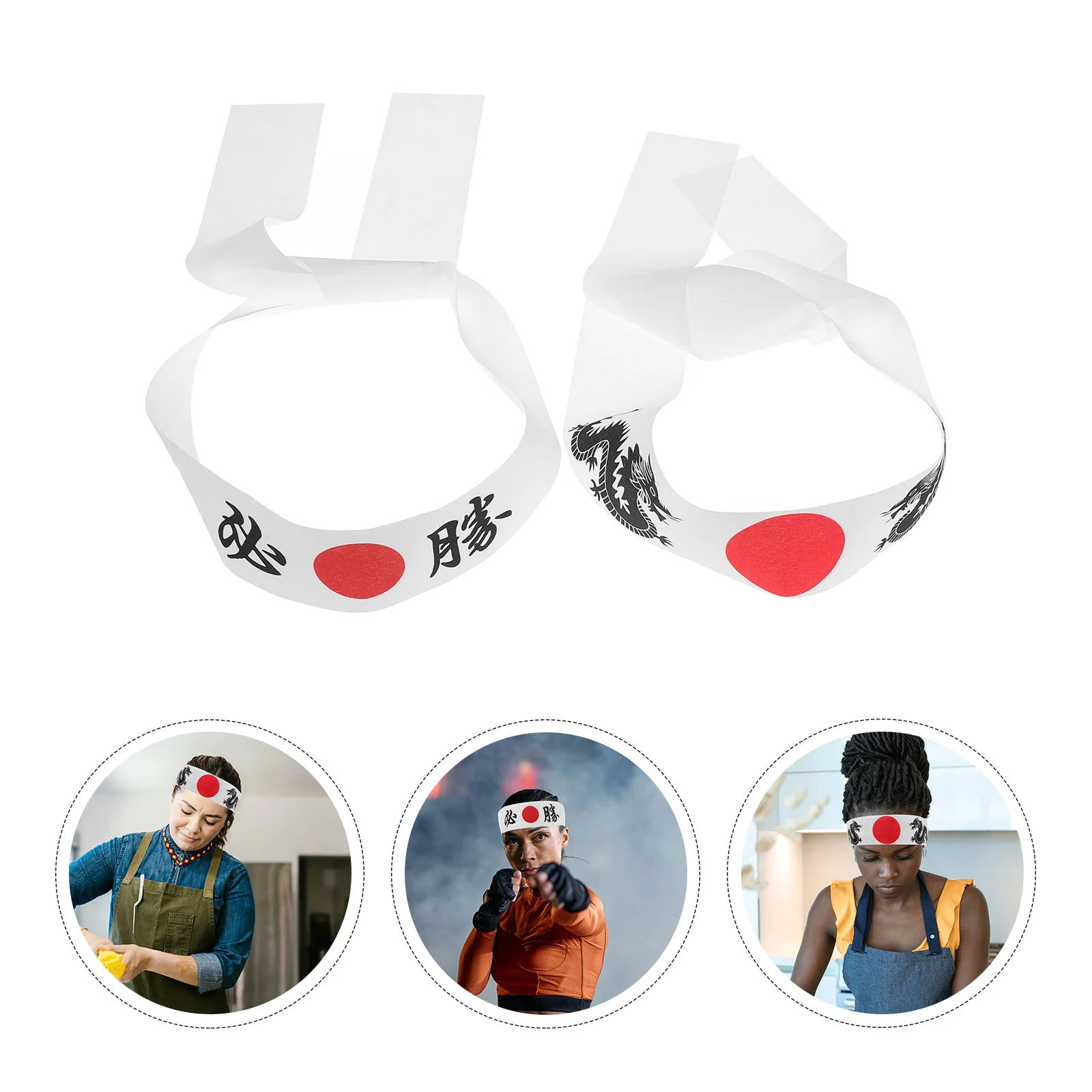 2 Pcs Japanese Must-win Headband Karate Chef Hachimaki Headbands Chinese Kungfu Sushi Hibachi Costume
2 Pcs Japanese Must-win Headband Karate Chef Hachimaki Headbands Chinese Kungfu Sushi Hibachi Costume