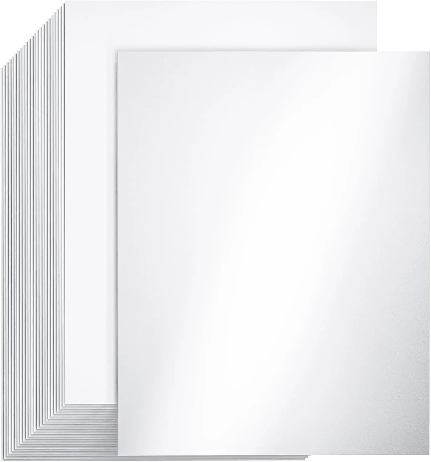 25 Sheets White Shimmer Cardstock 8.5x11, 210gsm Glossy Paper for DIY Crafts, Invitations, Cards
25 Sheets White Shimmer Cardstock 8.5x11, 210gsm Glossy Paper for DIY Crafts, Invitations, Cards