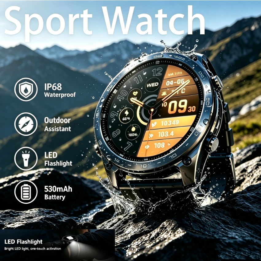 2026 T8pro Sport Smart Watch 1.43inch 100+Sport Mode Health Monitoring Men Watch for Outdoor 5.3 BT Call Waterproof Smartwatch
2026 T8pro Sport Smart Watch 1.43inch 100+Sport Mode Health Monitoring Men Watch for Outdoor 5.3 BT Call Waterproof Smartwatch