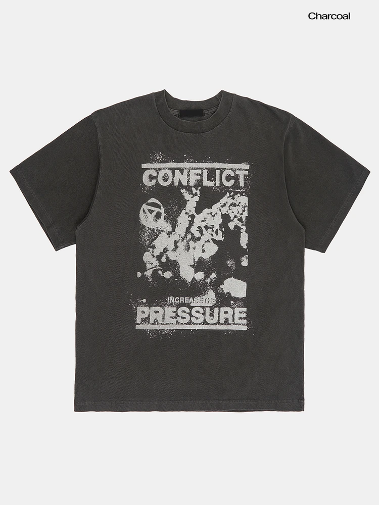 Coict Printing Pigment T-irt Loose Fit Cotton Youth Faion ort Sve round Ne Letter/Number/Text Print Casual Summer
Coict Printing Pigment T-irt Loose Fit Cotton Youth Faion ort Sve round Ne Letter/Number/Text Print Casual Summer