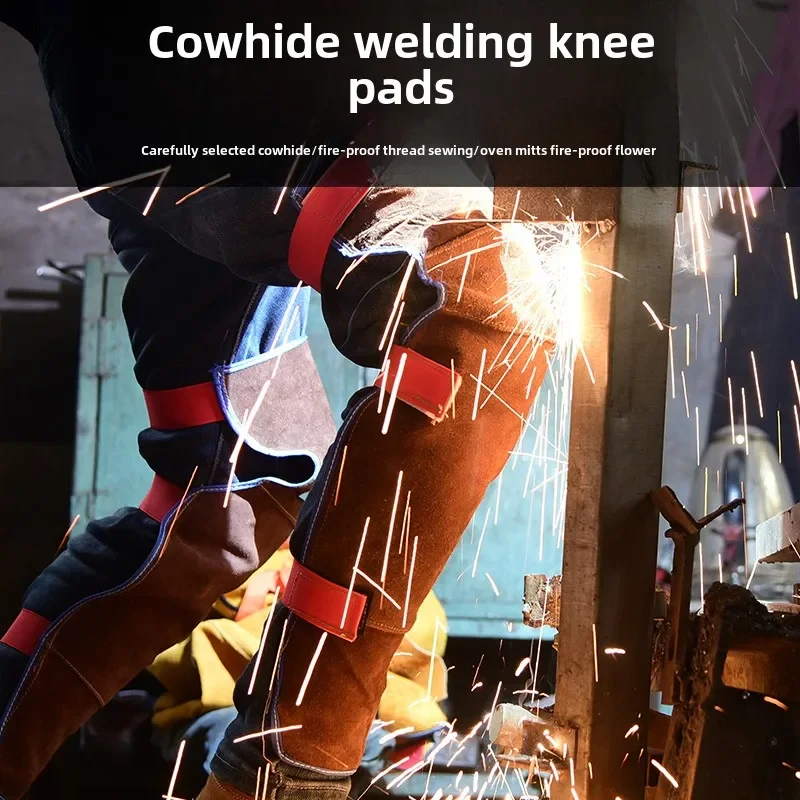 Welder special cowhide knee pads leg pads electric welding welding foot pads anti-scalding flame retardant labor protection legs
Welder special cowhide knee pads leg pads electric welding welding foot pads anti-scalding flame retardant labor protection legs