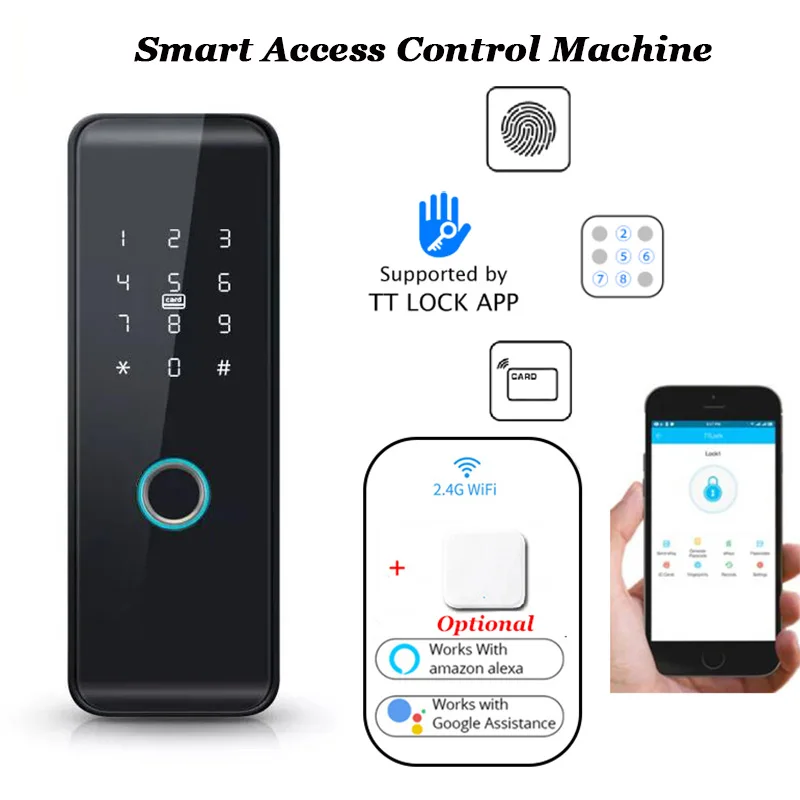 Автономная система контроля доступа с Bluetooth TTLOCK, можно использовать с электрическим замком, с дополнительным Wi-Fi управлением через ПК
Автономная система контроля доступа с Bluetooth TTLOCK, можно использовать с электрическим замком, с дополнительным Wi-Fi управлением через ПК