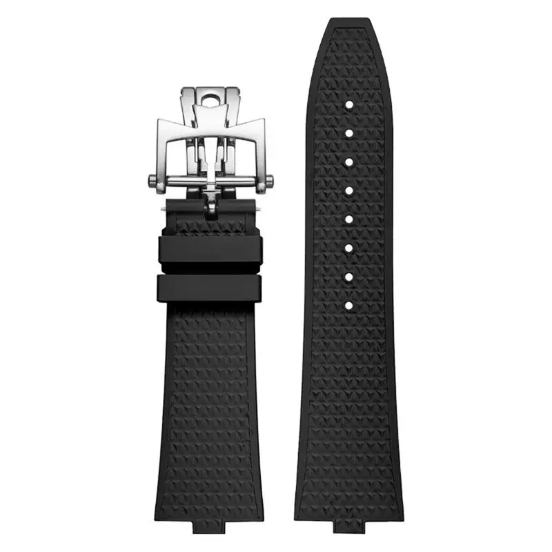 MAISITU Senior FKM Fluorine Rubber Watchband For Vacheron Constantin 4500V 5500V 7900 Watch Strap Vc Convex Mouth 7mm
MAISITU Senior FKM Fluorine Rubber Watchband For Vacheron Constantin 4500V 5500V 7900 Watch Strap Vc Convex Mouth 7mm