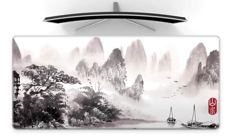 Chinese Landscape Antique Mouse with Super Large Office Gaming Dirt Resistant Esports Desk Mat Smooth and Thick Custom Laptop
Chinese Landscape Antique Mouse with Super Large Office Gaming Dirt Resistant Esports Desk Mat Smooth and Thick Custom Laptop