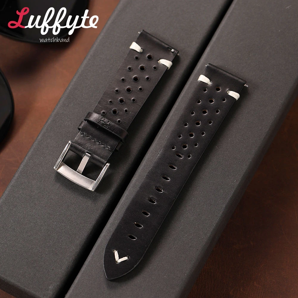 Quick Release Breathable Leather Watch Band for Men 20mm 22mm Durable Replacement Strap for Male Wristwatch Daily Wear
Quick Release Breathable Leather Watch Band for Men 20mm 22mm Durable Replacement Strap for Male Wristwatch Daily Wear