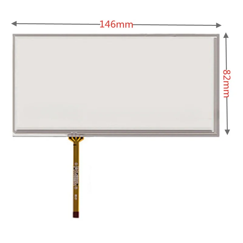 New 6inch 4wire 146*82mm Touch For Pioneer MVH-AV290BT Touch Screen GPS GLASS Compatible +Extension Cord
New 6inch 4wire 146*82mm Touch For Pioneer MVH-AV290BT Touch Screen GPS GLASS Compatible +Extension Cord
