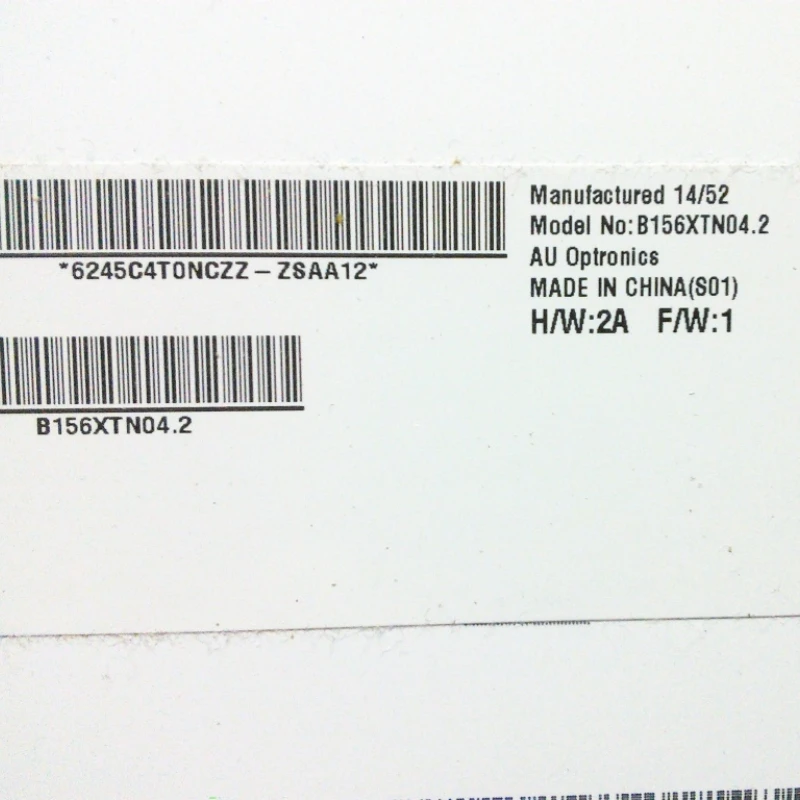 B156XTN04.2 подходит для B156XW04 B156XW03 LP156WH3 N156BGE-LB1 N156B6-L0D LTN156AT20 LTN156AT30 B156XTN03.2 B156XTN04 40PIN 
B156XTN04.2 подходит для B156XW04 B156XW03 LP156WH3 N156BGE-LB1 N156B6-L0D LTN156AT20 LTN156AT30 B156XTN03.2 B156XTN04 40PIN