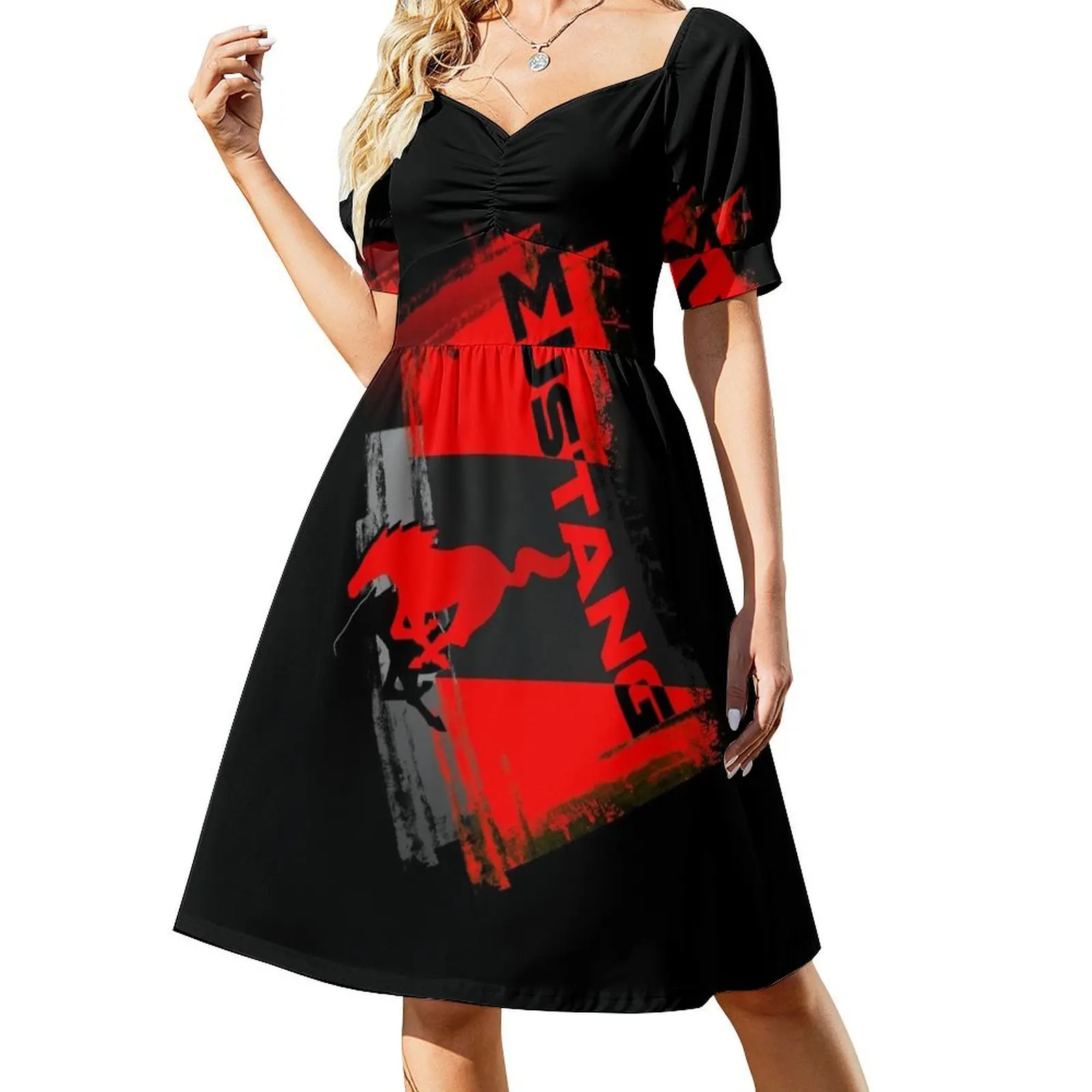 Ford Mustang - Design Short-Sleeved Dress party dresses woman Aesthetic clothing elegant chic wedding evening dresses
Ford Mustang - Design Short-Sleeved Dress party dresses woman Aesthetic clothing elegant chic wedding evening dresses