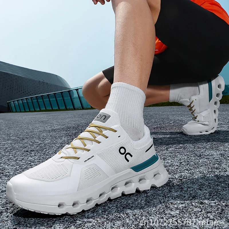Summer Men's Marathon Running Shoes Ultralight Breathable Shock Absorption Shoes Man Gym Shoes Outdoor Athletic Tennis Sneakers
Summer Men's Marathon Running Shoes Ultralight Breathable Shock Absorption Shoes Man Gym Shoes Outdoor Athletic Tennis Sneakers