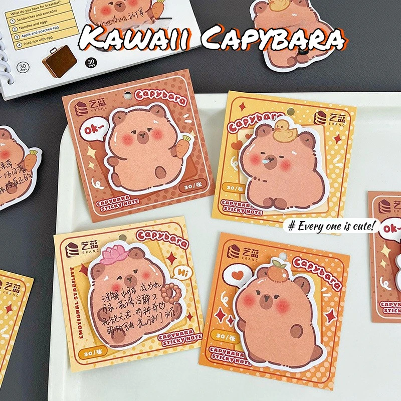 5 шт./лот, милый блокнот с капибарой, кавайный блокнот с рисунком утки, оранжевая капибара, липкие блокноты для заметок, наклеенные заметки для детей, школьный офис
5 шт./лот, милый блокнот с капибарой, кавайный блокнот с рисунком утки, оранжевая капибара, липкие блокноты для заметок, наклеенные заметки для детей, школьный офис