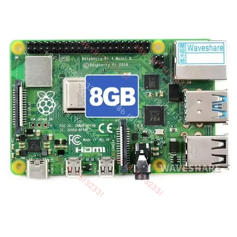 Raspberry Pi Compute Module 8GB RAM Raspberry Pi 4 Model B for DIY 1.5 GHz Raspberry Pi 4 High-Speed Networking GPIO Header
Raspberry Pi Compute Module 8GB RAM Raspberry Pi 4 Model B for DIY 1.5 GHz Raspberry Pi 4 High-Speed Networking GPIO Header