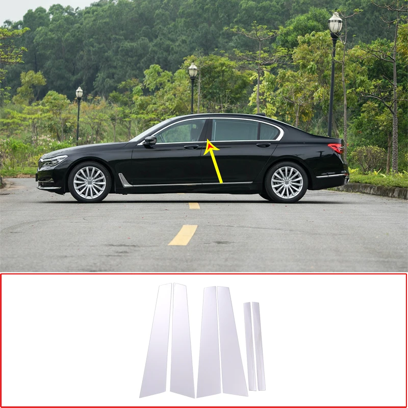 For BMW 7 Series G11 G12 2016-2020 Aluminum Alloy/PC Car Window Center Pillar Cover Trim Panel Car Exterior Accessories
For BMW 7 Series G11 G12 2016-2020 Aluminum Alloy/PC Car Window Center Pillar Cover Trim Panel Car Exterior Accessories