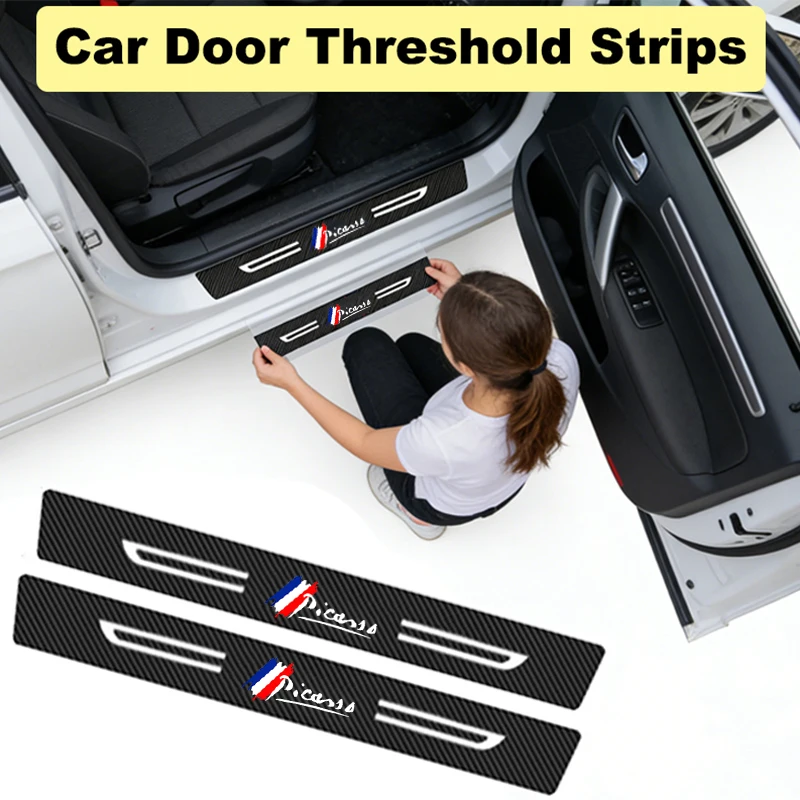 Decals Scratch Resistant Wear-resistant for Picasso Front and Rear Door Threshold Strips,Trunk Bumper Pedal Stickers for Citroen
Decals Scratch Resistant Wear-resistant for Picasso Front and Rear Door Threshold Strips,Trunk Bumper Pedal Stickers for Citroen
