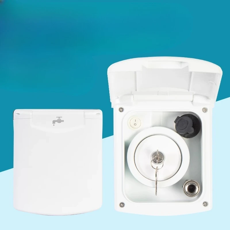 RV combination water inlet quick connection water outlet faucet shower self-modified car pressure water injection port box
RV combination water inlet quick connection water outlet faucet shower self-modified car pressure water injection port box