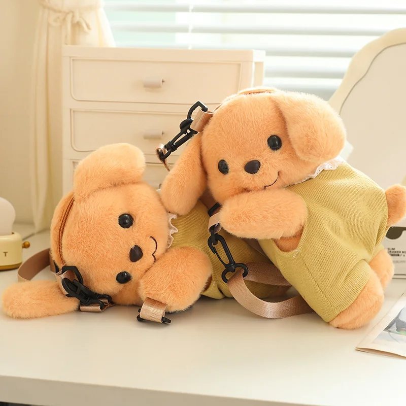 Cartoon Stuffed Animals Cute Puppy Plush Backpack Toys Kawaii Poodle Dolls Soft Kids Babys Toys for Girls Kids Gifts Home Decor
Cartoon Stuffed Animals Cute Puppy Plush Backpack Toys Kawaii Poodle Dolls Soft Kids Babys Toys for Girls Kids Gifts Home Decor
