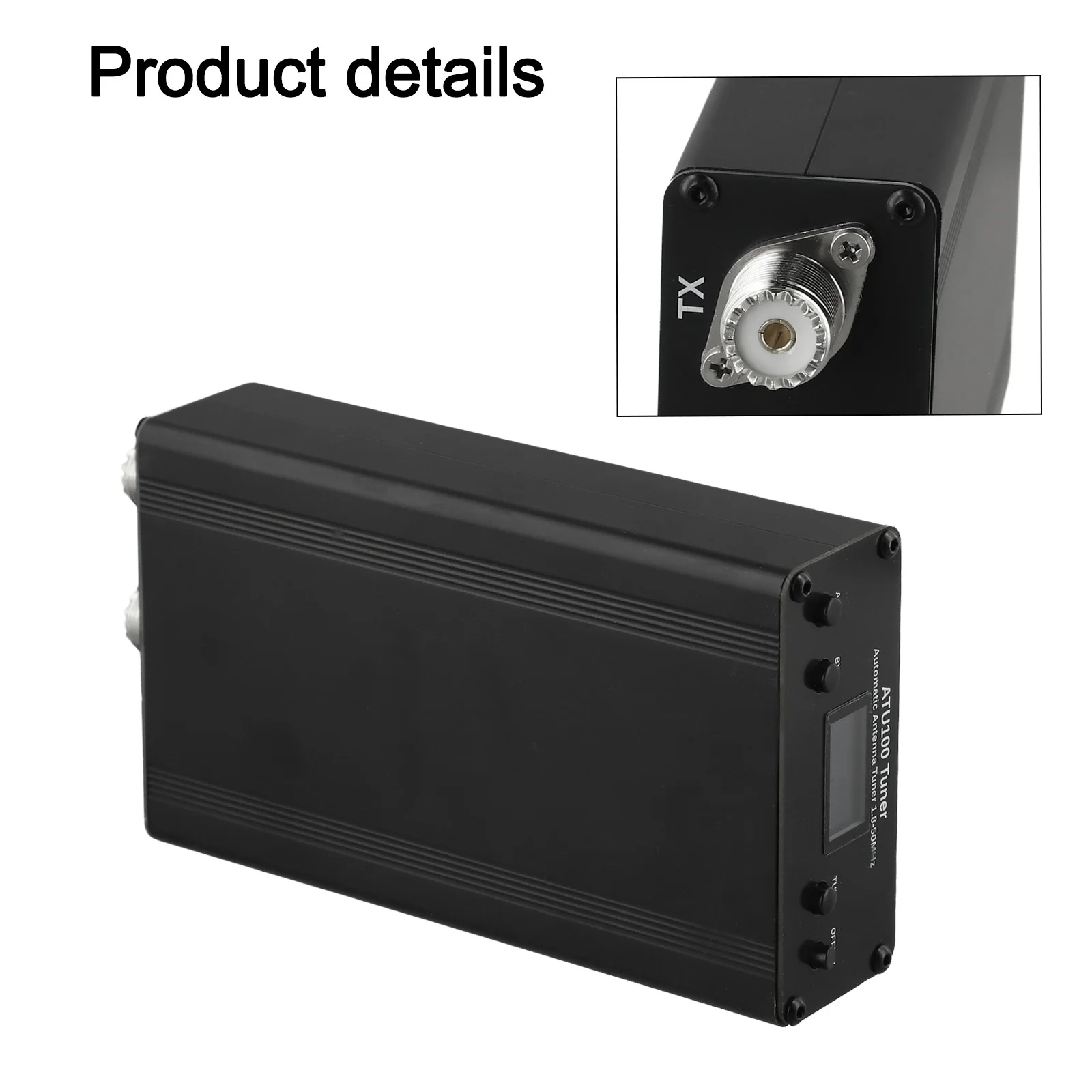 1pcs ATU-100 Automatic Antenna Tuner 100W HF Auto Antenna Tuner By N7DDC V3.2 Electrical Equipment Accessories
1pcs ATU-100 Automatic Antenna Tuner 100W HF Auto Antenna Tuner By N7DDC V3.2 Electrical Equipment Accessories