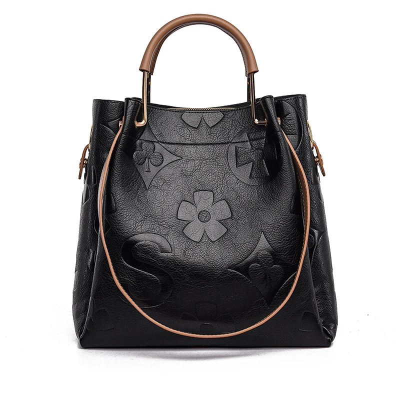 Bucket bag, large-capacity tote bag, high-end printed women's handbag, work and commuting bag
Bucket bag, large-capacity tote bag, high-end printed women's handbag, work and commuting bag